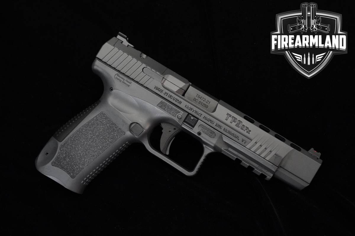 Canik TP9 SFx 9mm 5.2" Sniper Grey Canik TP9SFx TP-9 2 MAGS & HOLSTER