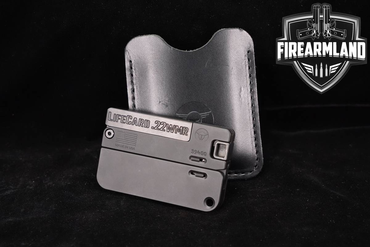 Trailblazer LifeCard 22 WMR 2.5 CREDIT CARD GUN +HOLSTER