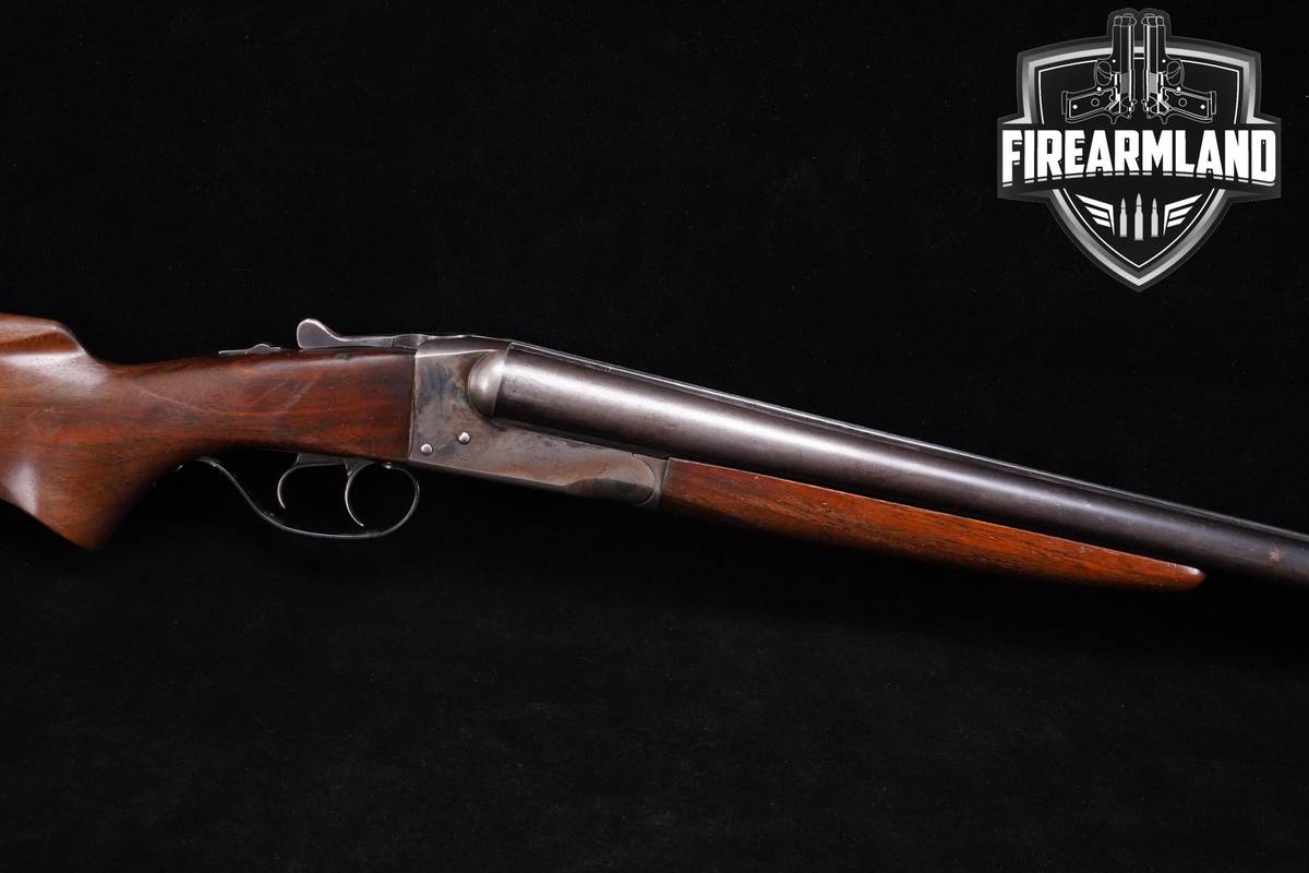 Stevens Model 5100 Springfield 12-Gauge 28" Blued Side-By-Side VINTAGE