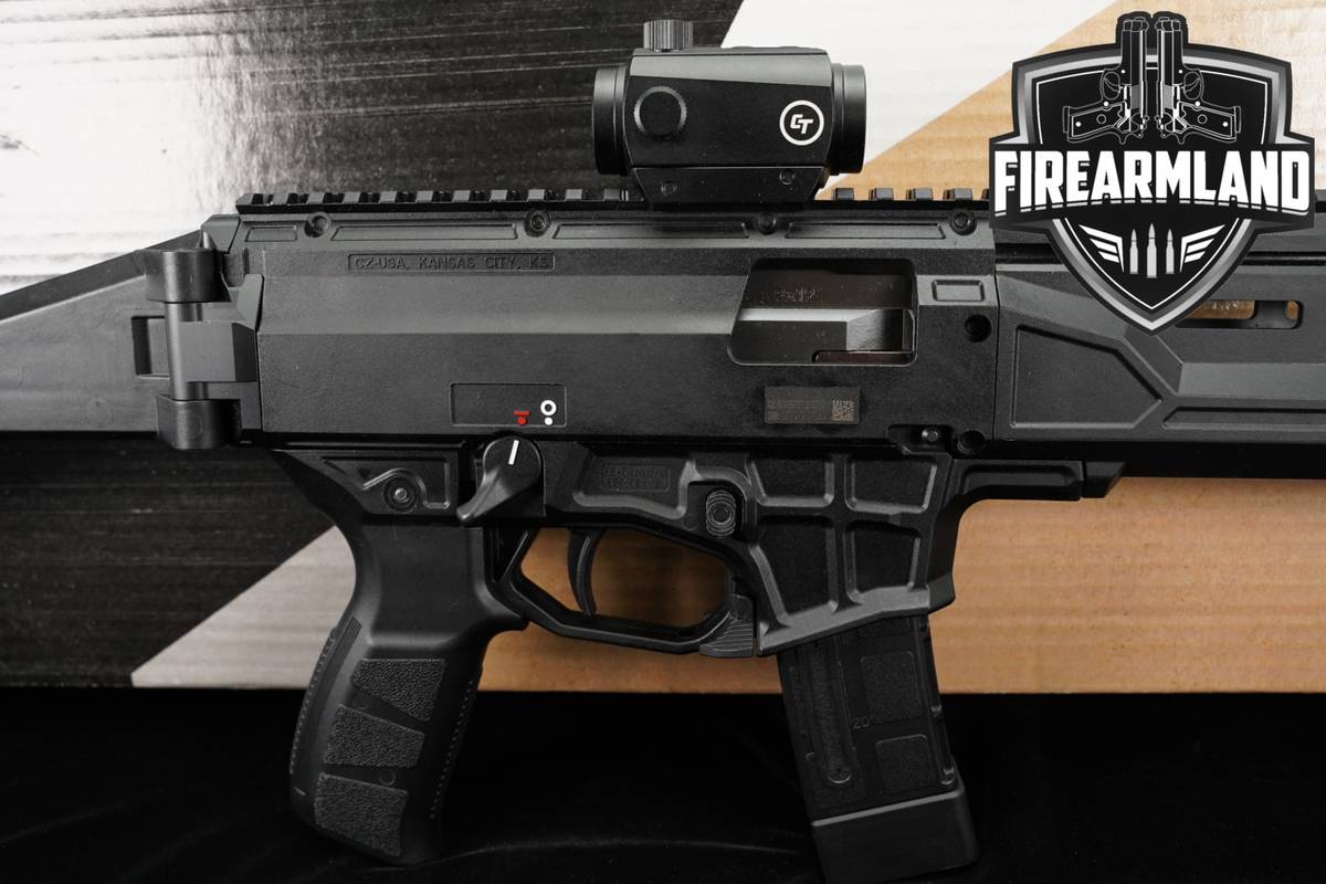 CZ Scorpion 3+ Carbine 9mm 16" FOLDER +4 MAGS, CT OPTICS