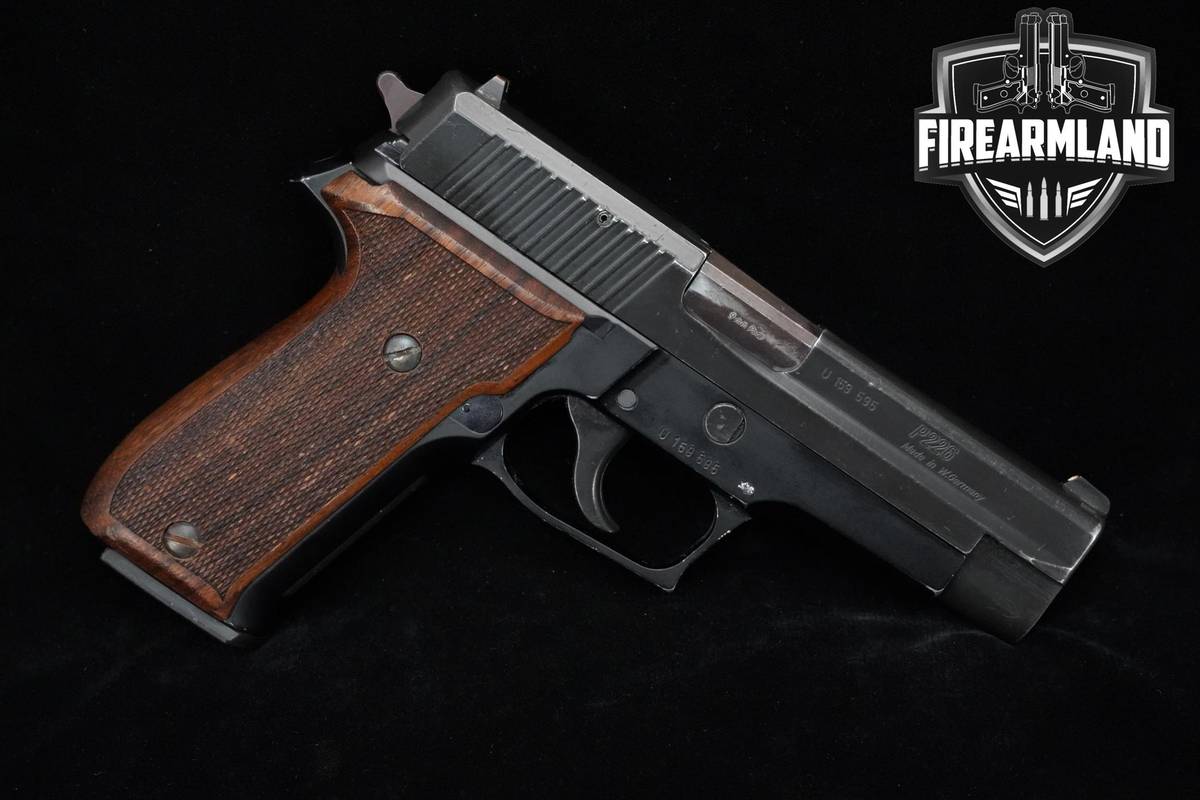 Sig Sauer P226 9mm 4.2" P226 P-226 WEST GERMAN DUTY +2 MAGS