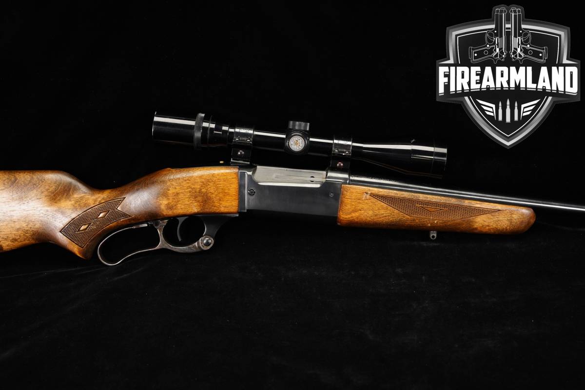 Savage Arms Model 99E 243 Win 20" Blued & Hardwood 99-E M99 +BUSHNELL SCOPE