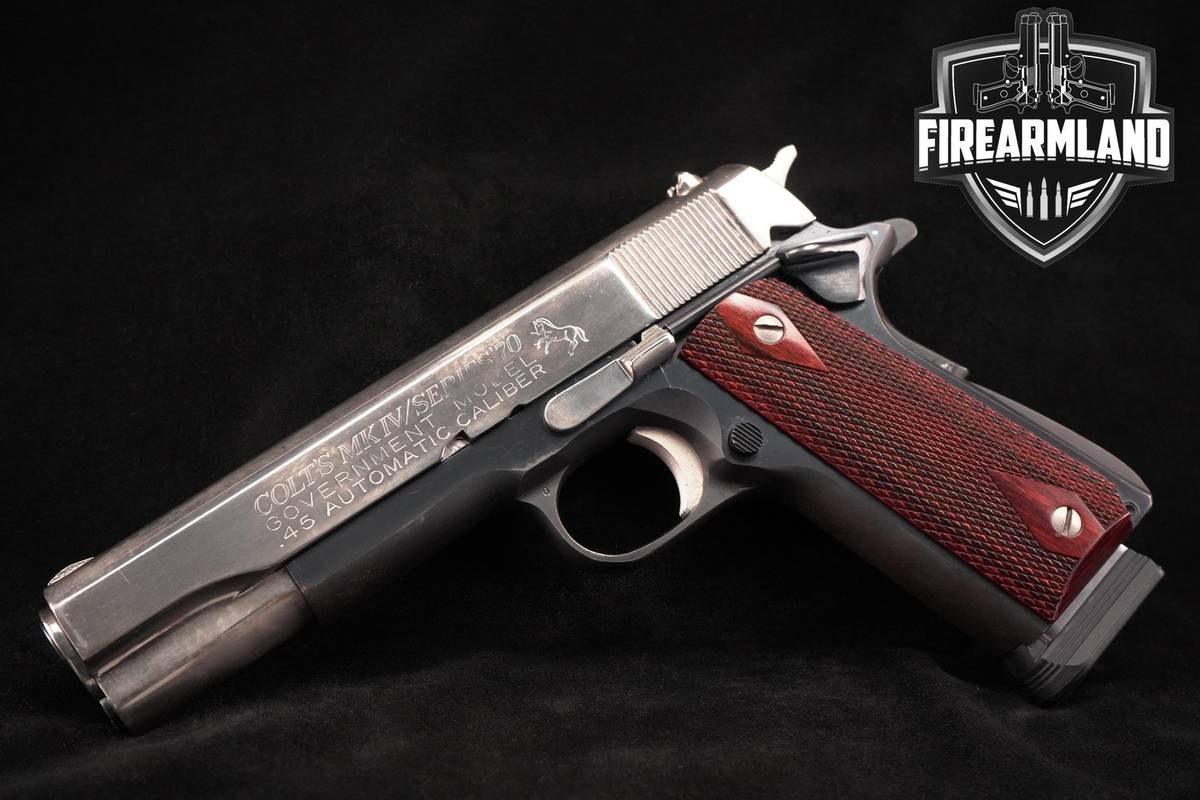 1976 Colt MK IV Series 70 Government Model 45 ACP 1911 5" M1911 +5 MAGS