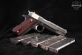 1976 Colt MK IV/Series 70 Government Model .45 ACP Two-Tone Bright Nickel in Good Condition Image 2