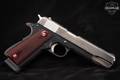 1976 Colt MK IV/Series 70 Government Model .45 ACP Two-Tone Bright Nickel in Good Condition Image 4
