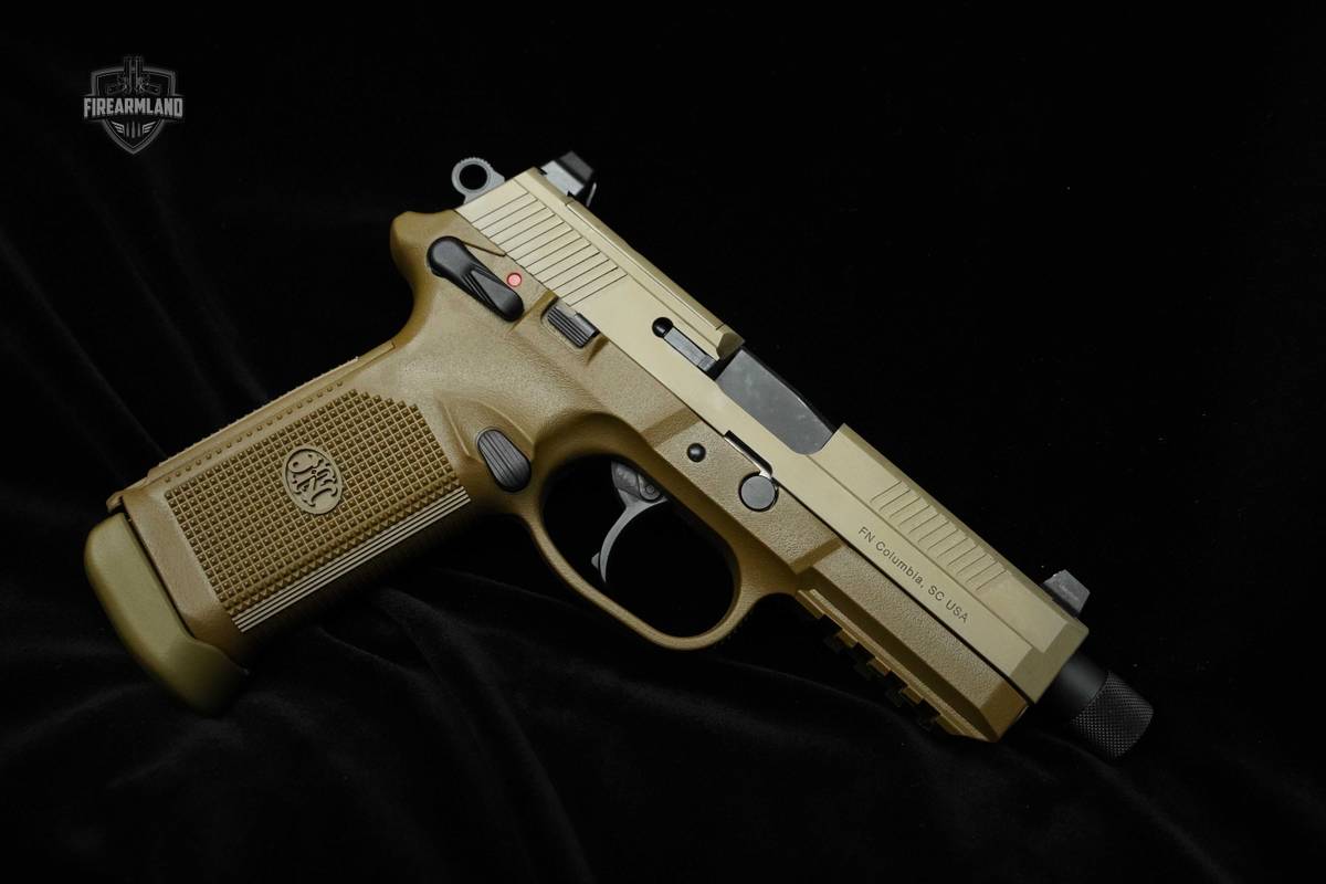 FN FNX-45 Tactical 45ACP FN Herstal 45 ACP Pistol Tactical FNX45 FNX 45 FDE