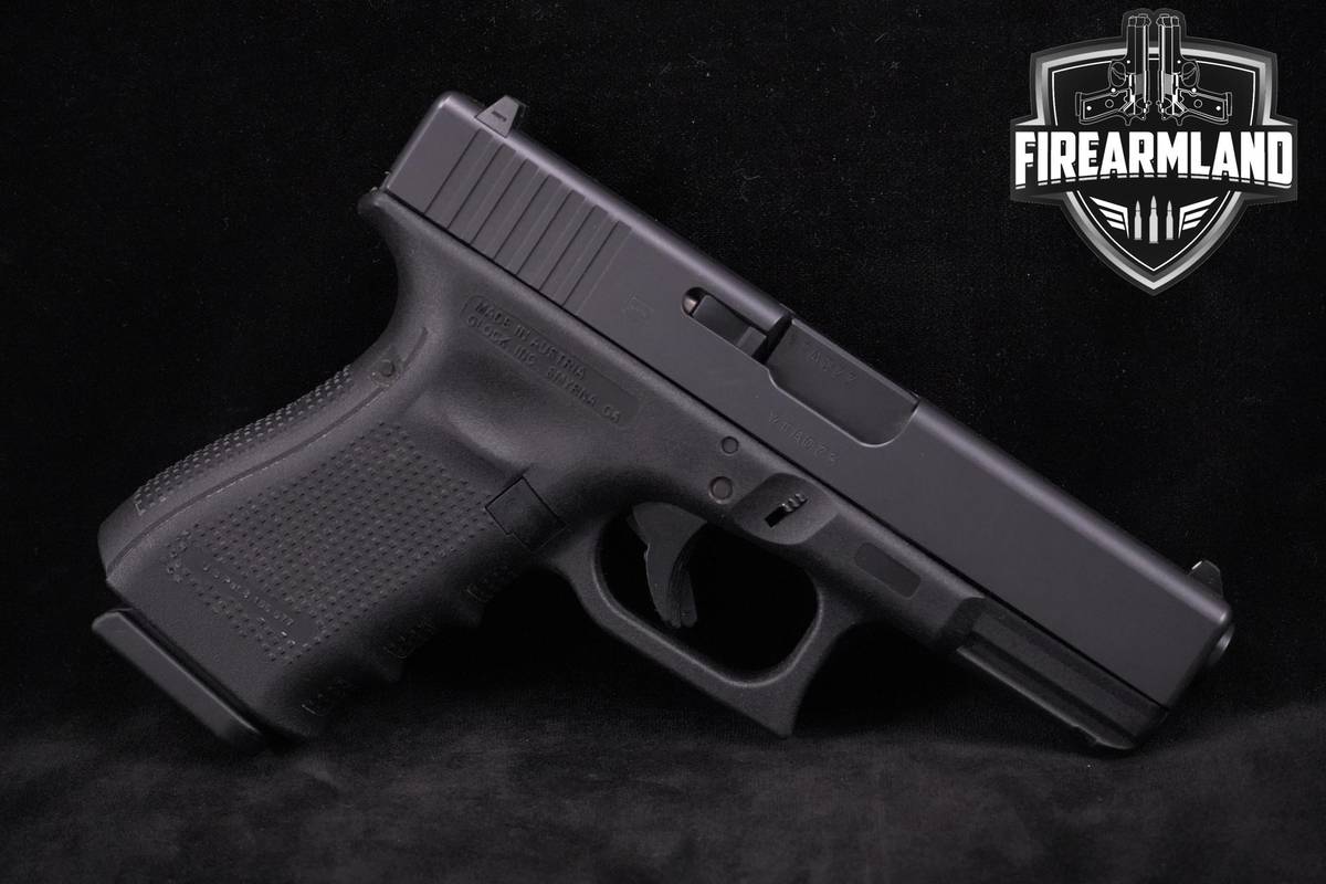 Glock 19 Gen4 9mm 4 G19 Gen-4 +3 MAGS & ORIG CASE