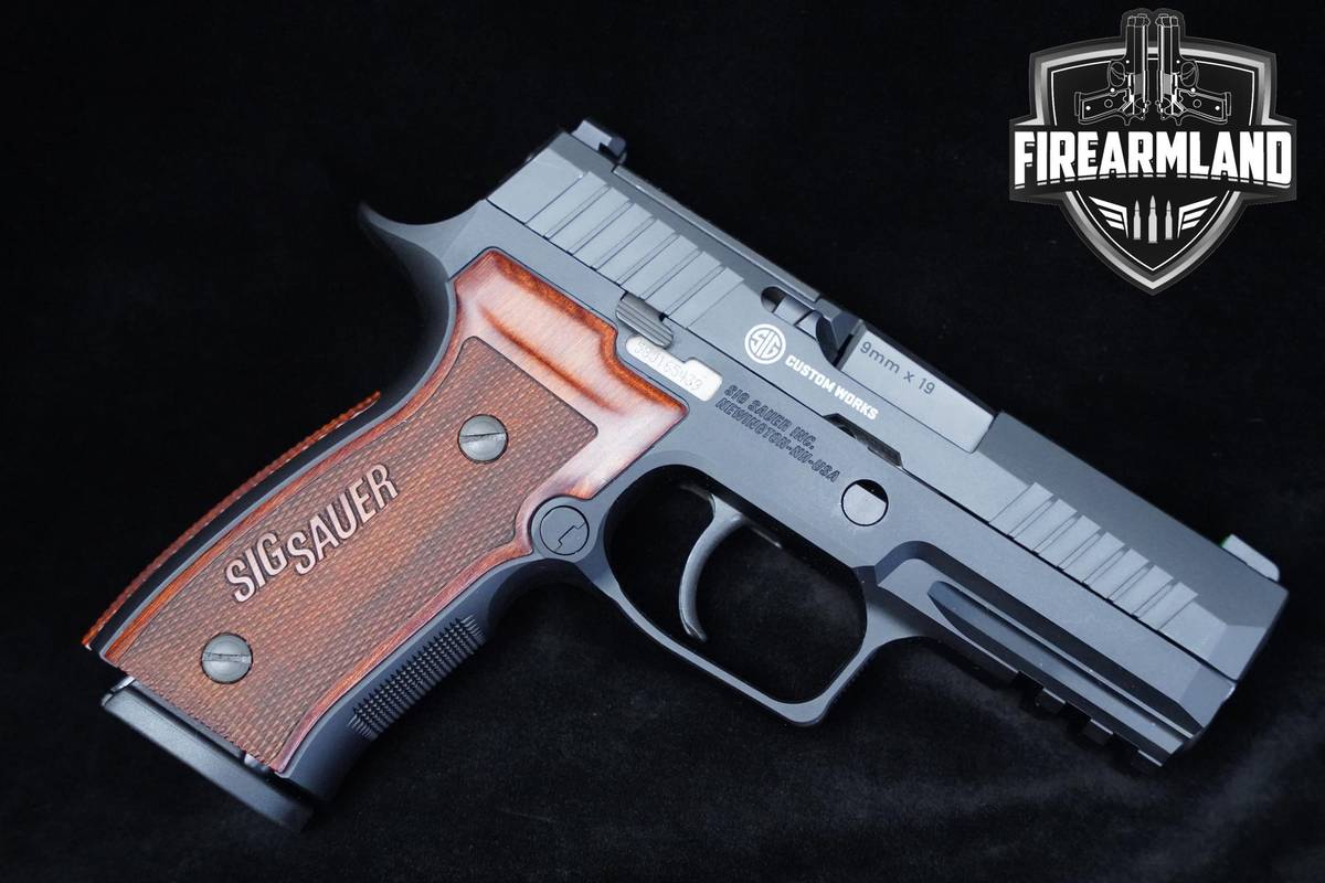 Sig Sauer P320 AXG Carry 9mm 3.9" Sig-Sauer P320 P-320 +2 MAGS & ORIG CASE