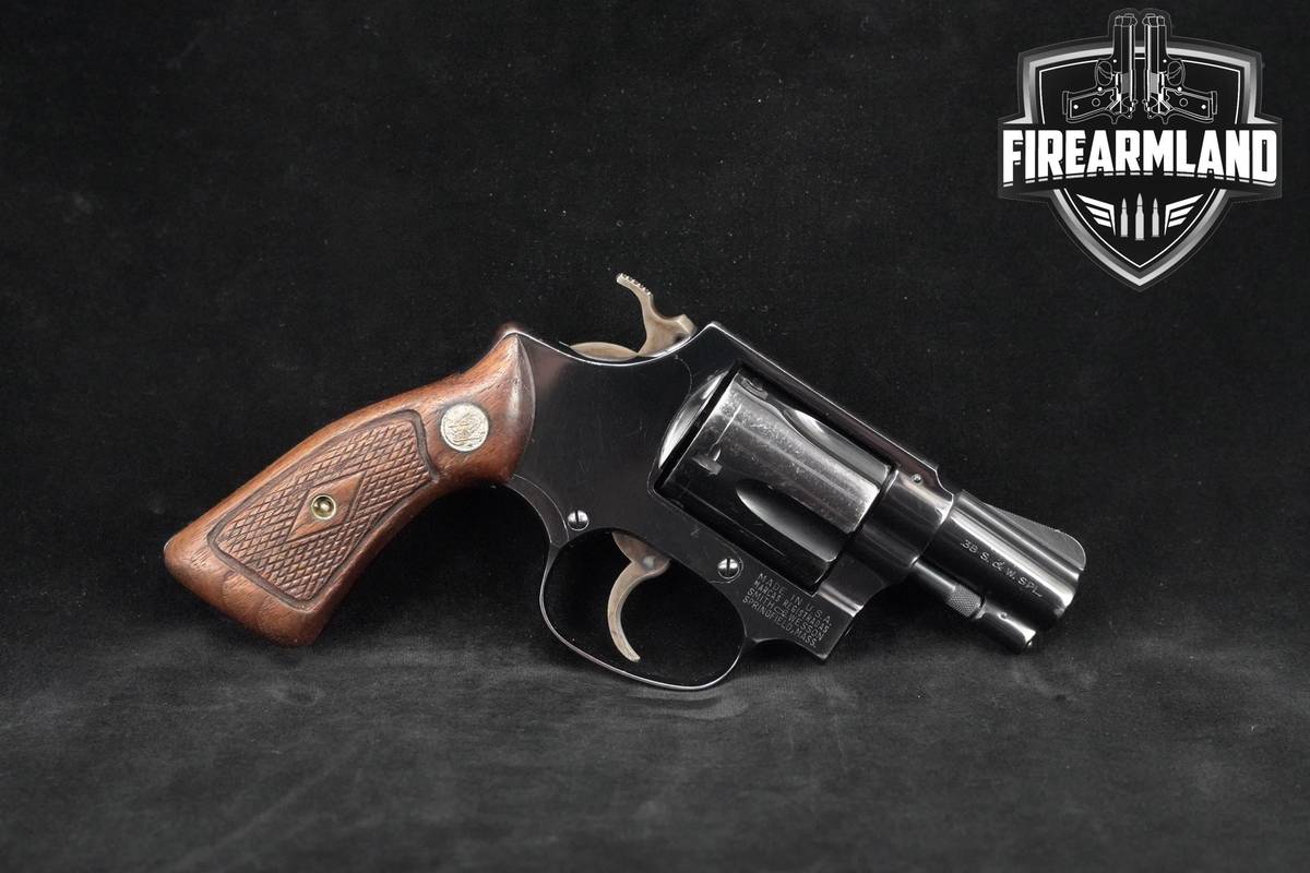 NO DASH! Smith & Wesson (S&W) Model 36 38 Special 2" Blued S&W Mod-36