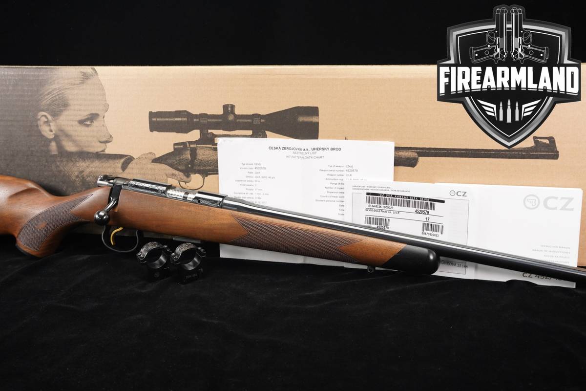LIMITED CZ 452 Grand Finale 22LR 2017 FAREWELL COMMEMORATIVE +ORIG BOX