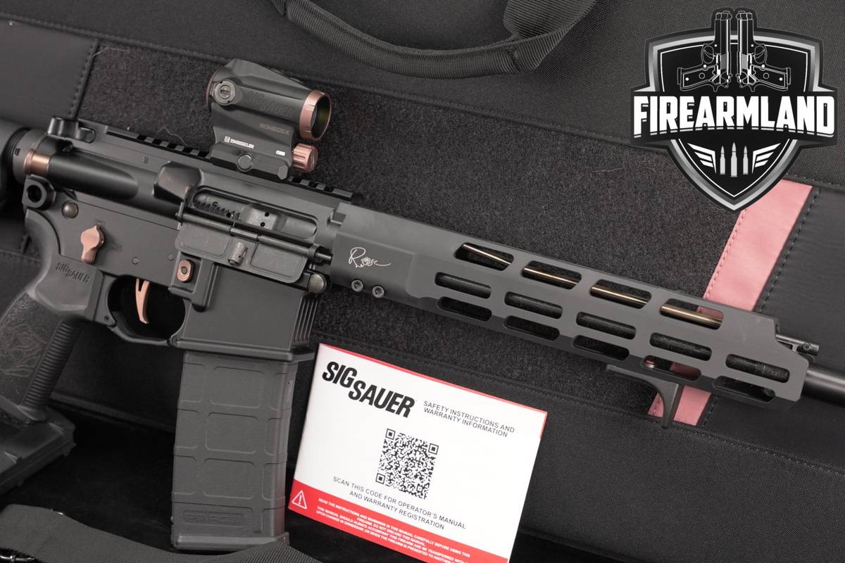 Sig Sauer M400 ROSE 5.56 NATO AR-15 AR15 16" M 400 +2 MAGS & ORIG CASE