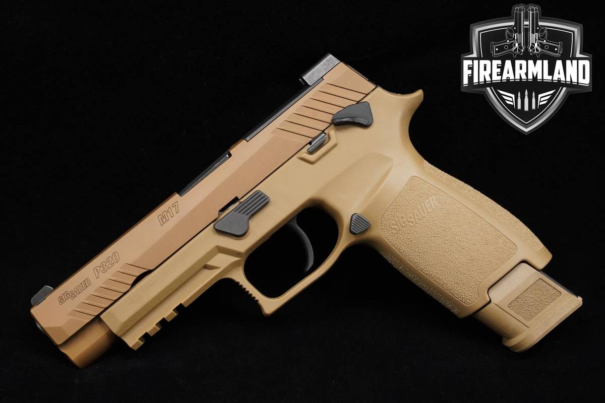 Sig Sauer P320 M17 9mm 4.7" Coyote PVD Sig-Sauer P320 P-320 M-17 +ORIG CASE