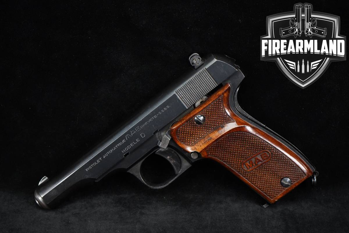 MAB Model D Type II 32-ACP 4" Blued 32ACP