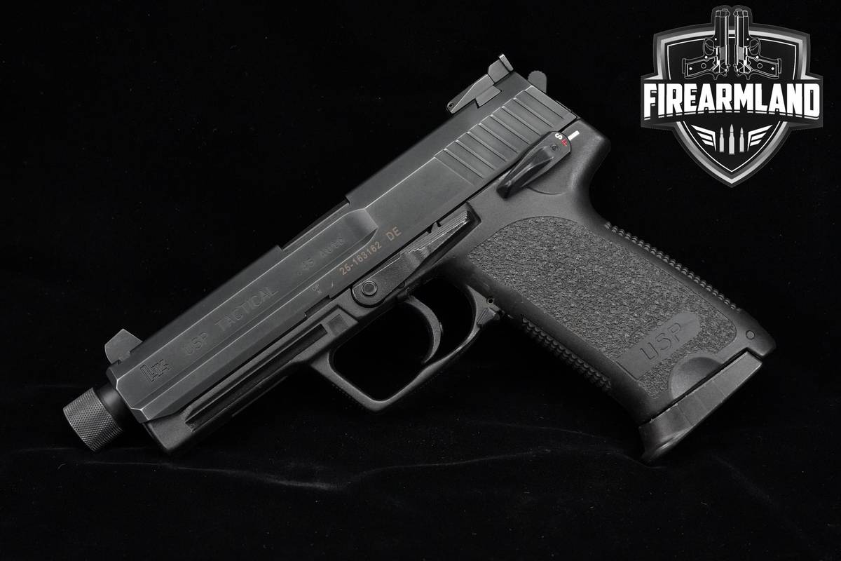 Heckler & Koch H&K HK USP Tactical 45 ACP 5.09" Pistol +2 MAGS & ORIG CASE