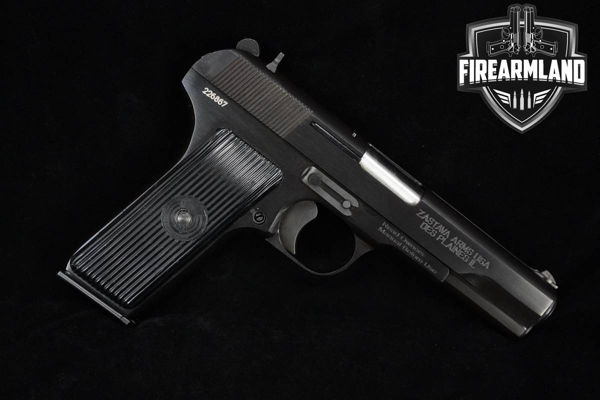 Zastava Arms M57A 7.62X25mm Tokarev 4.5" Zastava-M57A +2 MAGS & ORIG CASE