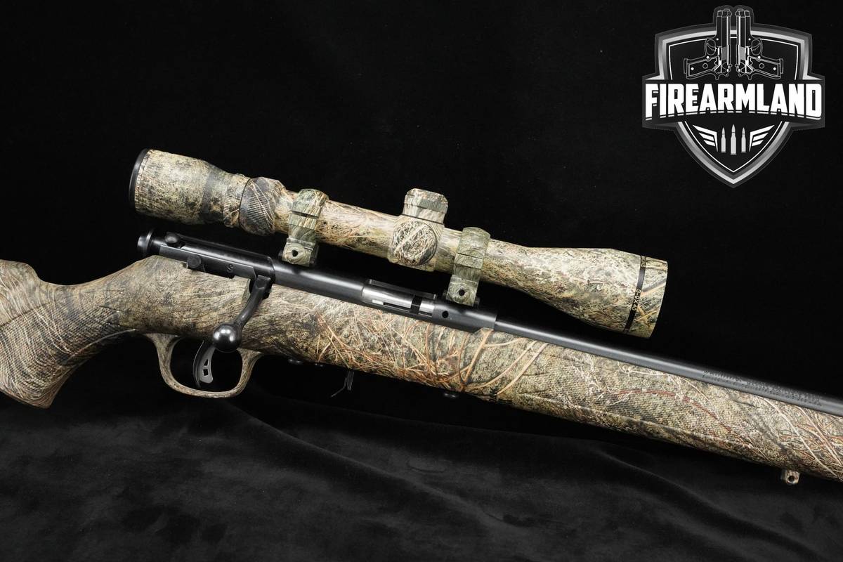 Savage Arms 93R17 17 HMR 20.75" Camo Savage 93R17 93-R17 +OPTIC