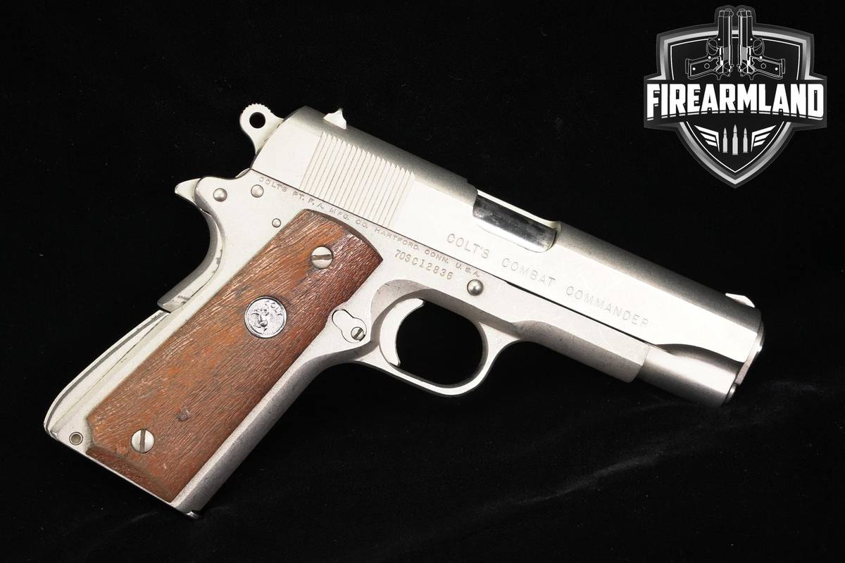 1972 Colt Combat Commander Pre-Series 80 45-ACP 1911 4.25" +3 MAGS