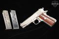 1972 Colt Combat Commander Pre-Series 80 .45 ACP Satin Nickel in Good Condition Image 2