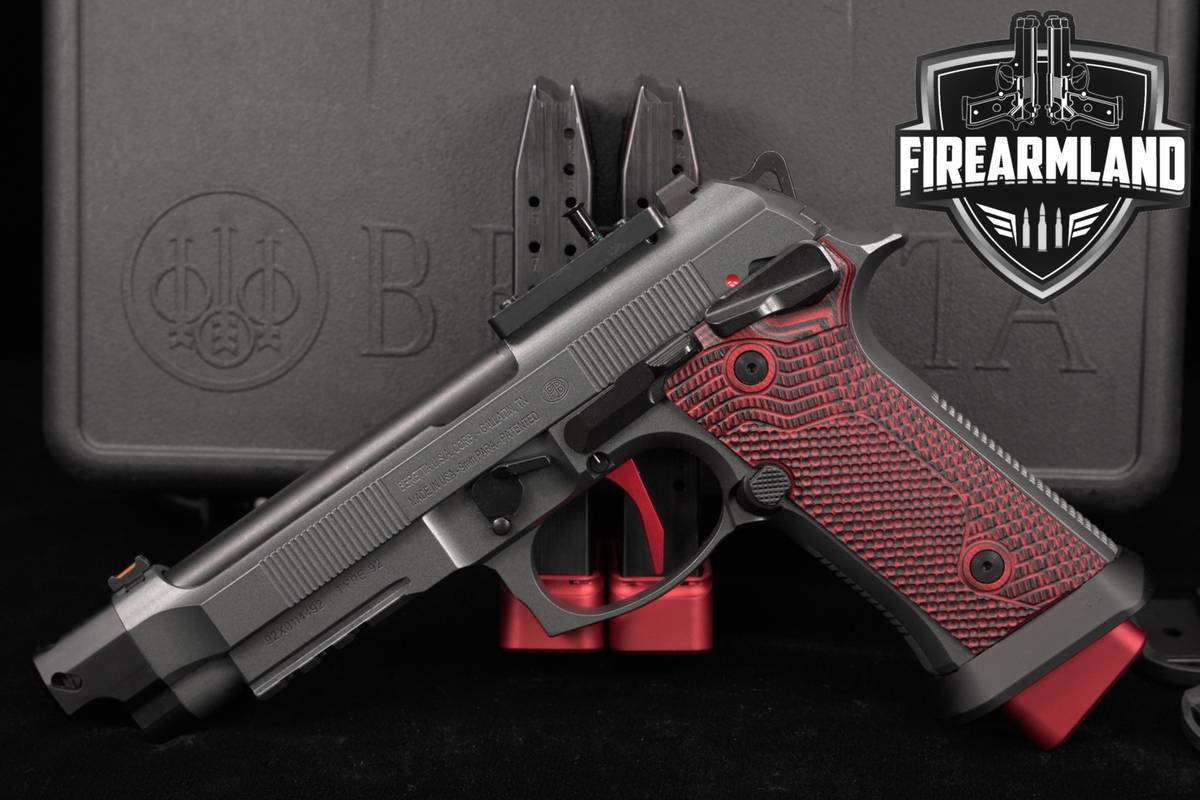 Beretta 92XI SAO Gara 9mm Optics-Ready 92 XI PORT COMP +3 MAGS, ORIG CASE