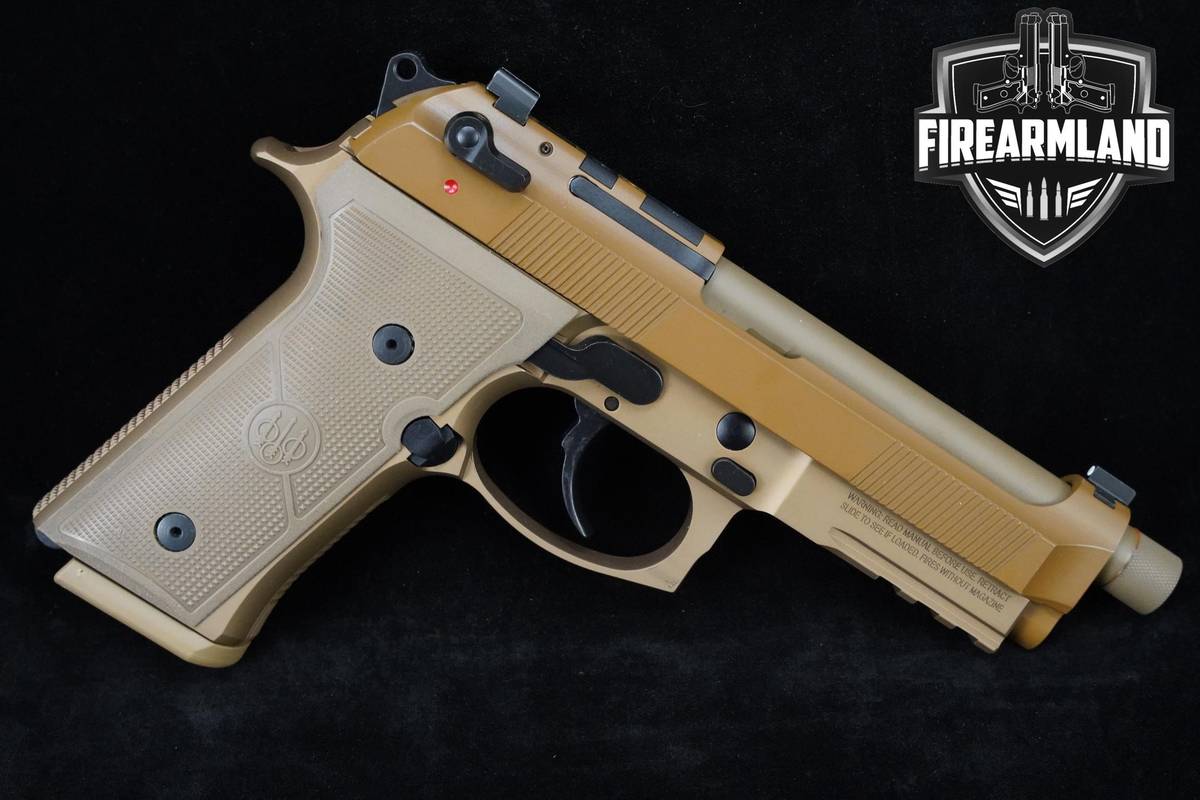 Beretta M9A4 9mm 5.1" FDE Beretta M9-A4 M9A4 M9  +3 MAGS & ORIG CASE