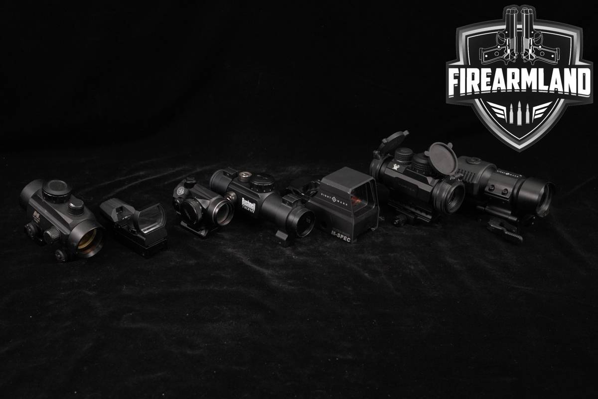 SIX RED DOT SIGHT LOT 6 Pack NcSTAR Sightmark Bushnell Hawke Vortex RDS