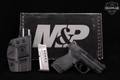 Smith & Wesson (S&W) M&P9 Shield M2.0 Manual Thumb Safety 9mm Luger Black in Excellent Condition Image 2