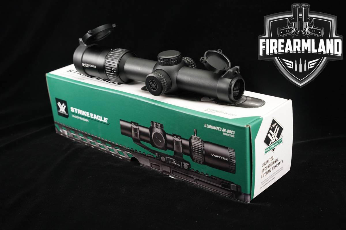Vortex Optics Strike Eagle 1-8x24mm Illuminated AR-BDC3 (MOA) SFP Scope