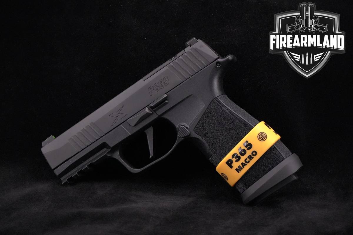 EDC! Sig Sauer P365 XMacro TACOPS 9mm 3.7" P365 P-365 X-Macro +4 MAGS
