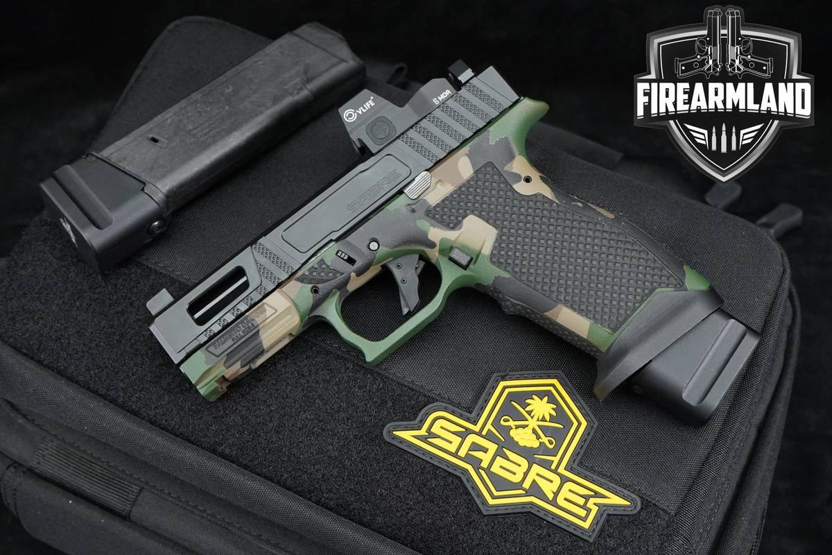 Palmetto State Armory PSA Dagger Sabre 9mm 3.9" +2 MAGS, ORIG CASE & OPTIC