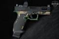Palmetto State Armory (PSA) Dagger Sabre 9mm Luger Two-Tone Camo in Excellent Condition Image 5