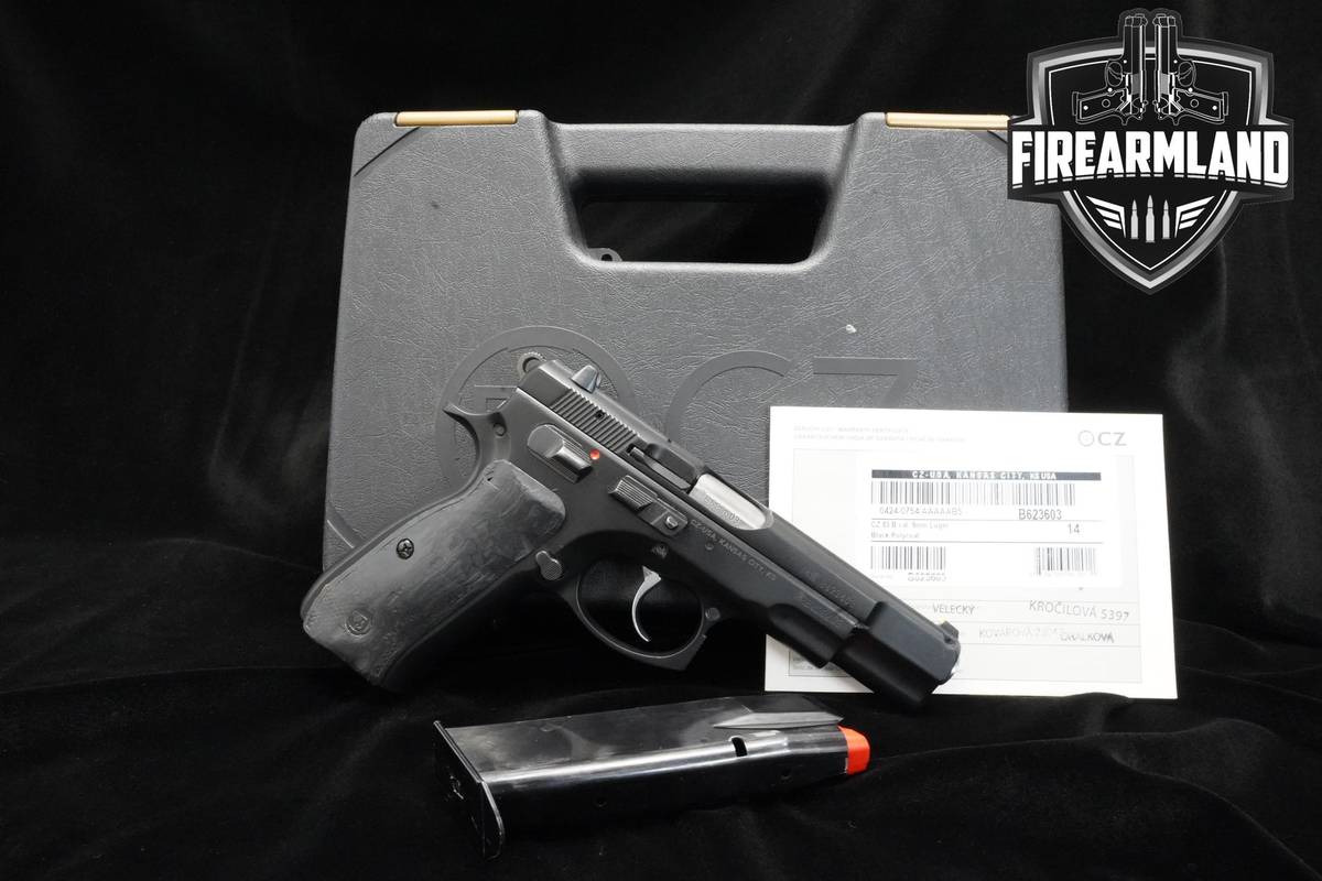 CZ 85 B 9mm 4.7" CZ CZ85 +ORIG CASE