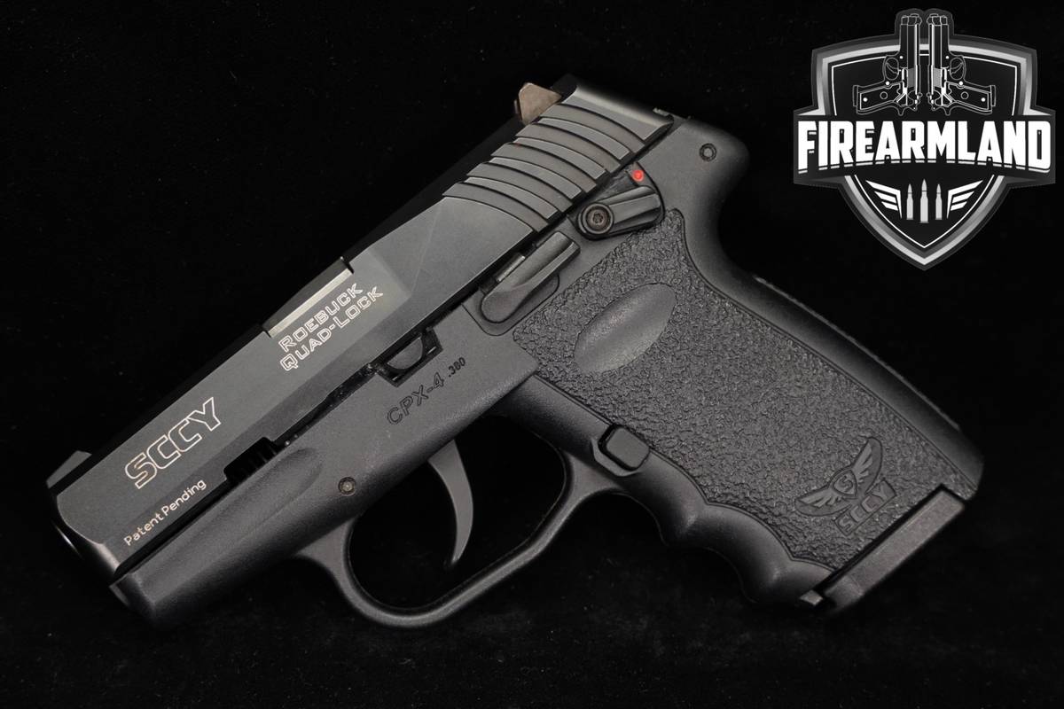 SCCY Industries CPX-4 380 ACP Roebuck Quad-Lock 2.96" CPX4