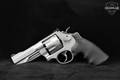 Smith & Wesson (S&W) Model 627-5 Pro Series .357 Mag. Stainless Steel in Very Good Condition Image 3