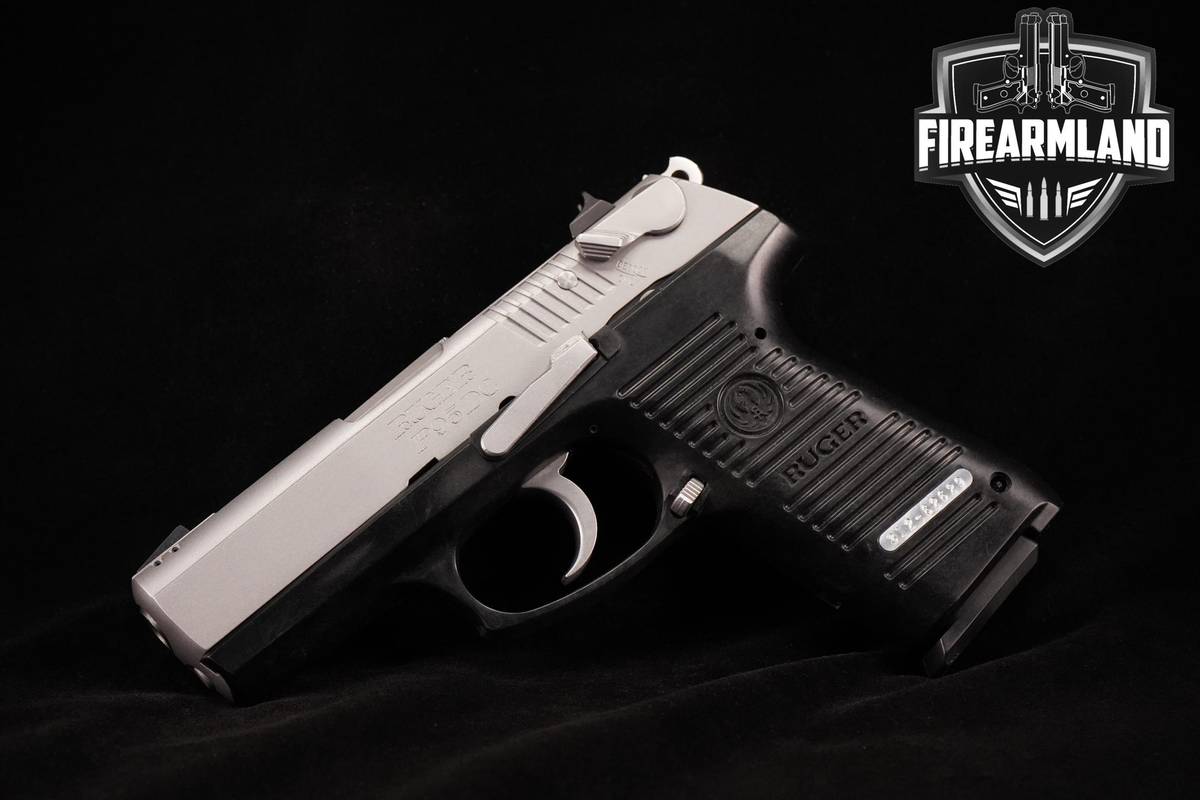 1998 Ruger P95 DC 9mm 4.2" Stainless Steel P95DC +2 MAGS & ORIG CASE