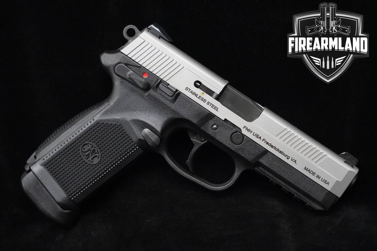 FN Herstal FNP-45 DA/SA 45 ACP Stainless Steel FNH FNP-45 FNP45 +3 MAGS