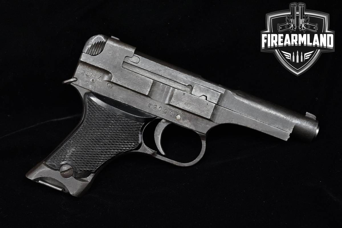 April 1944 Nagoya Arsenal Type 94 Nambu 8x22mm Jap 3.78" Blued Type-94 WW2