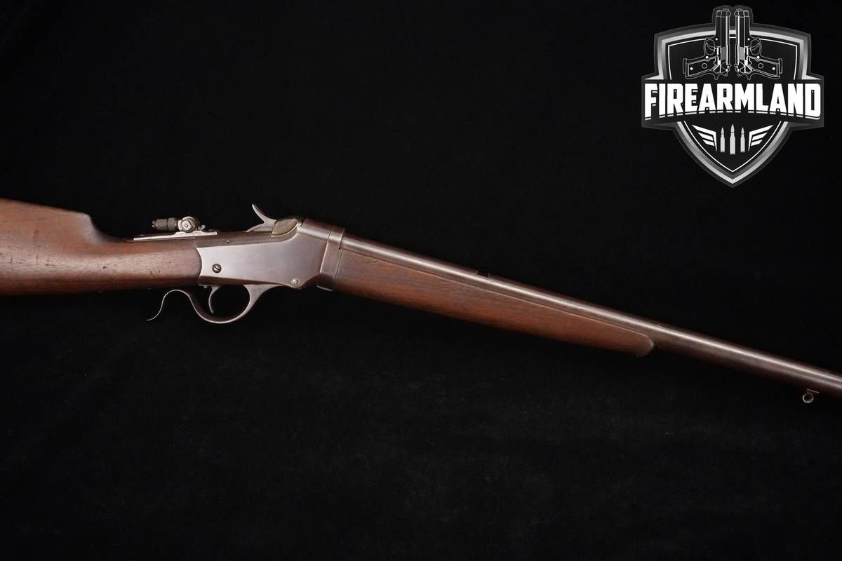 1909 Winchester Model 1885 Low Wall Sporting Rifle .22 W.C.F. 28"