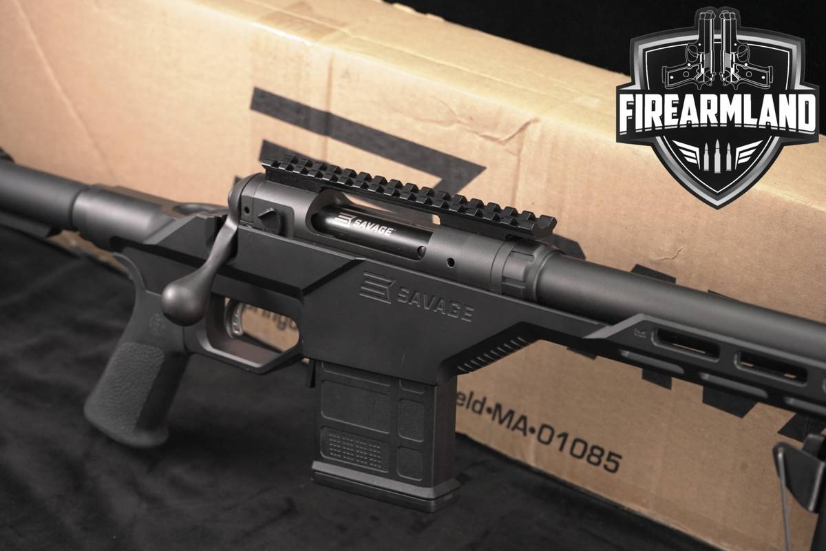 Savage Arms Model 10 BA Stealth 6.5 Creedmoor 24" M10 FLUTED HB +BIPOD, BOX