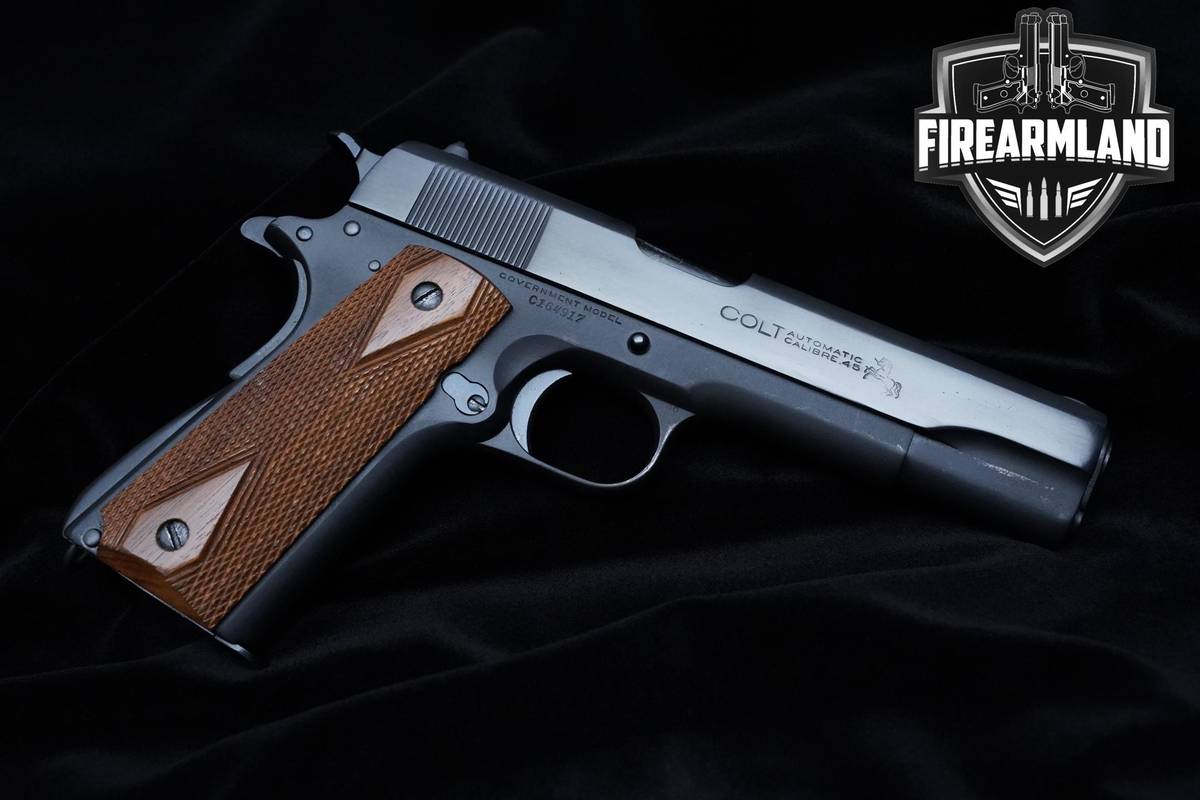 INTERWAR 1933 Colt Government Model 45 ACP 5" Blued 1911 Government Colt