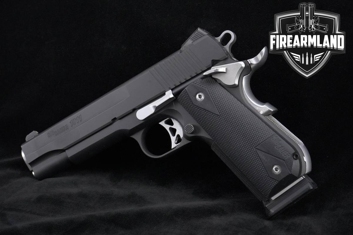 DESIRED Sig Sauer 1911 Nightmare 45 ACP Sig-Sauer 1911-Nightmare +ORIG CASE