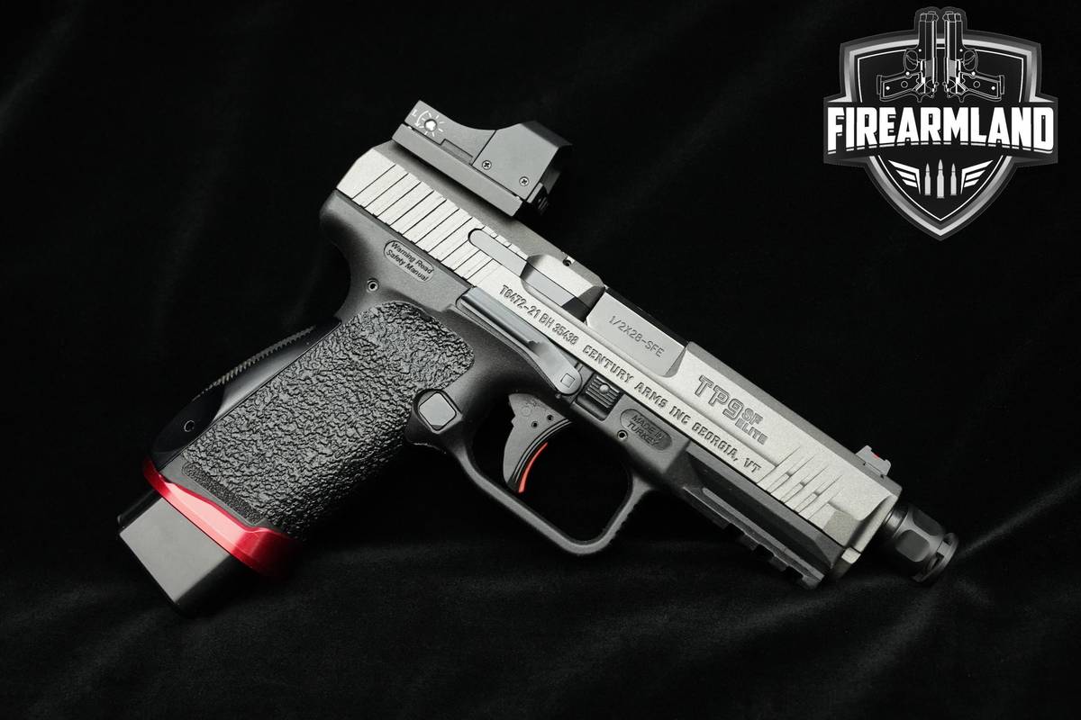 Canik TP9-SF Elite 9mm 4.19" Tungsten Canik MATCH 3 MAGS, ORIG CASE & OPTIC