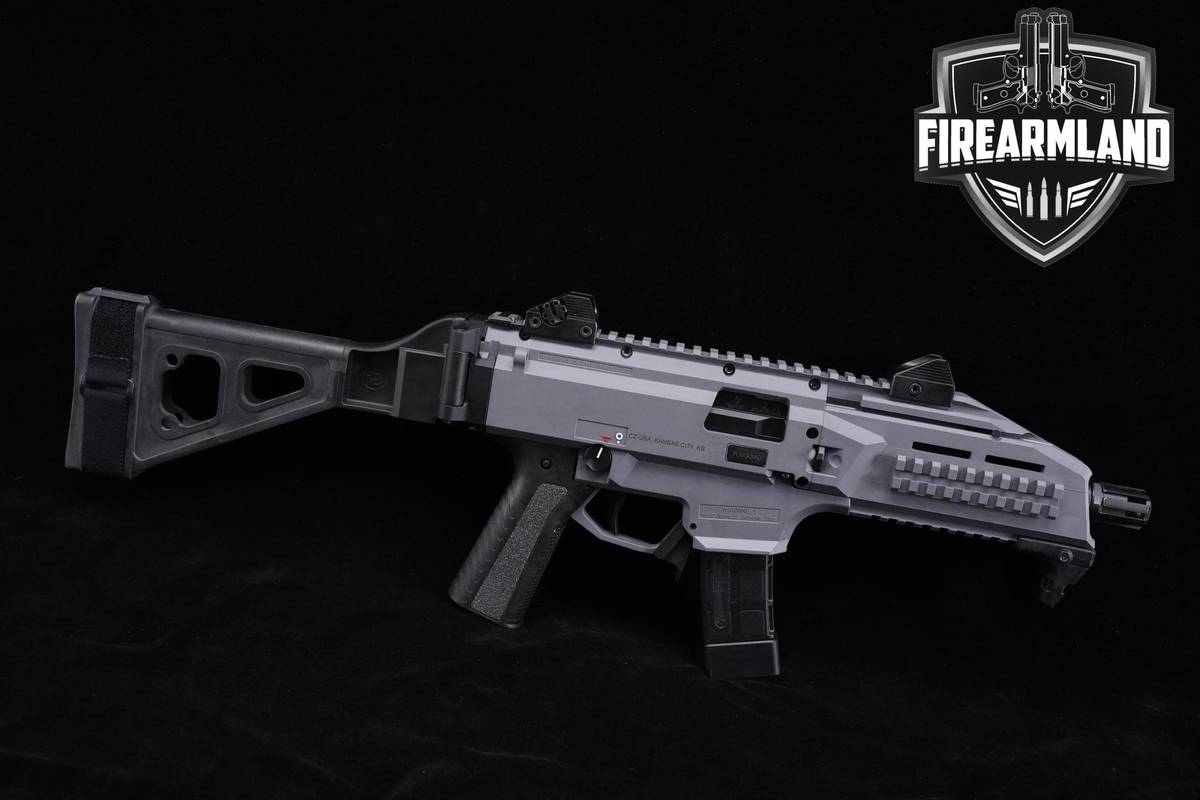 CZ Scorpion Evo 3 S1 Pistol 9mm 7.8 Battleship Grey EVO3 +9 MAGS