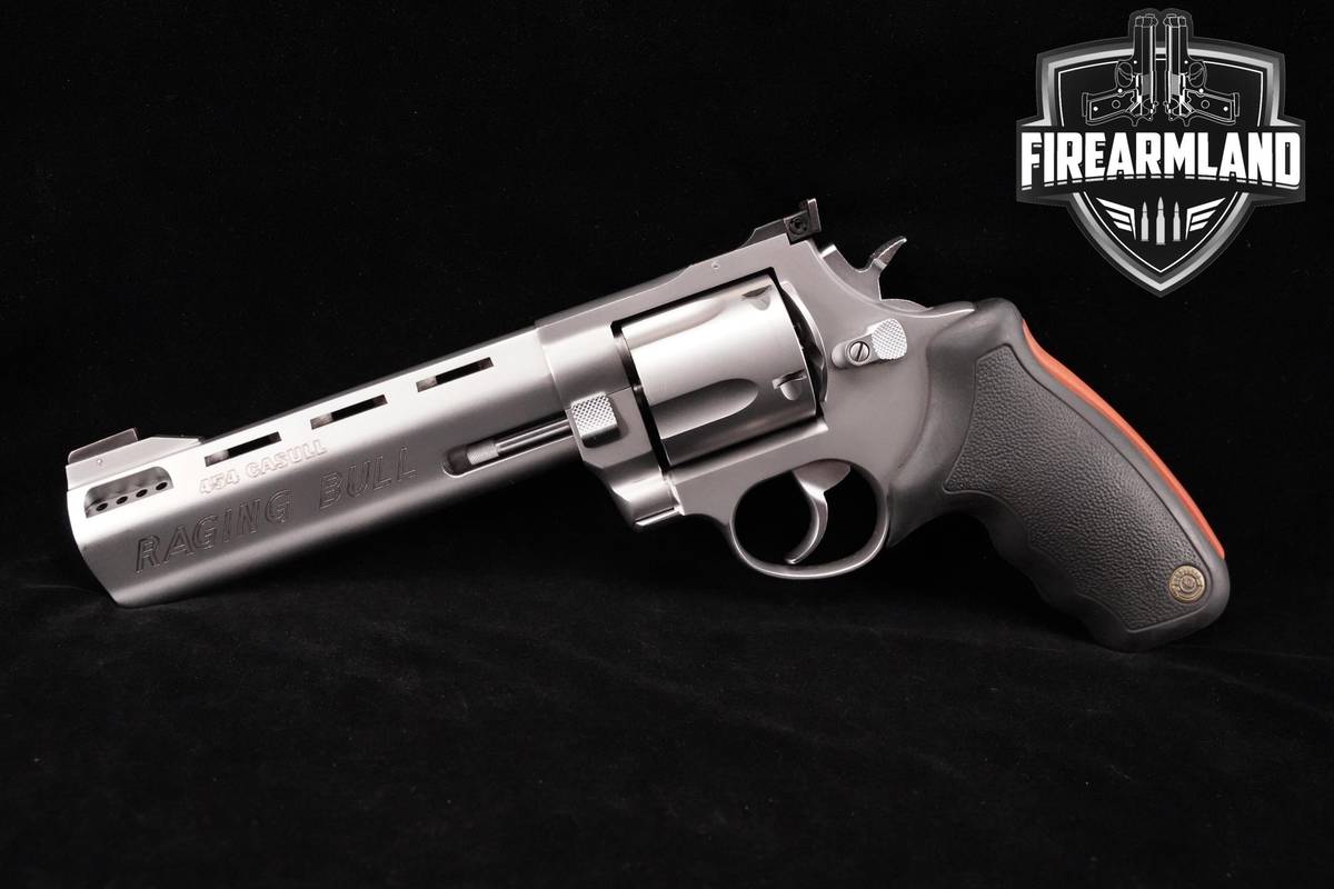 HAND-CANNON Taurus Raging Bull 454-Casull 6.5" Stainless Taurus Raging-Bull