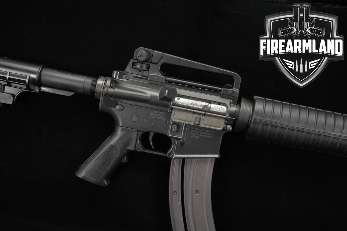 Walther Colt M4 Carbine Tactical Rimfire 22LR AR-15 AR15 16.2" Target
