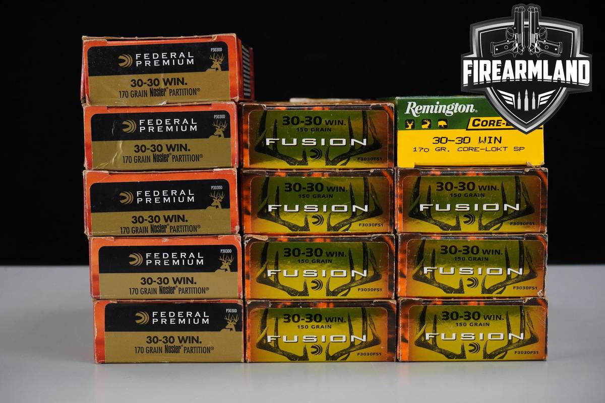 260 RDS! 30-30 Winchester Win Ammo