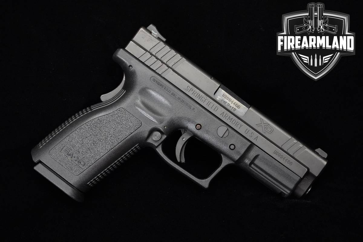 Springfield Armory XD-9 9mm 4" Springfield XD-9 XD9 +4 MAGS