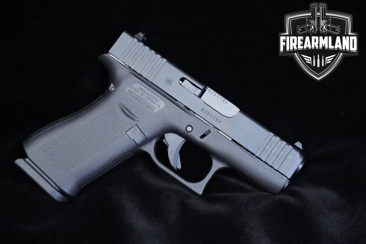 Glock 43X Gen5 9mm 3.41" Glock G43X G43 +2 MAGS, ORIG CASE & HOLSTER