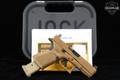 Glock G19 Gen5; Davidson’s Dark Earth Cerakote (Apollo Custom Coating); Aftermarket direct-milled optic cut (non-MOS) 9mm Luger FDE in Good Condition Image 2