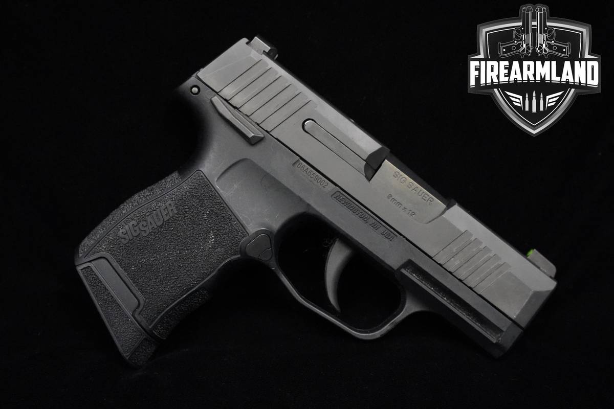 Sig Sauer P365 Micro Compact 9mm 3.1" Nitron Sig-Sauer P365 P-365 ORIG CASE