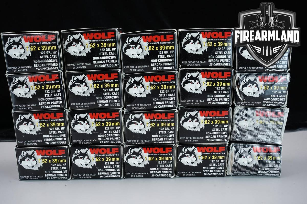 400 RDS! 7.62x39 Ammo 762
